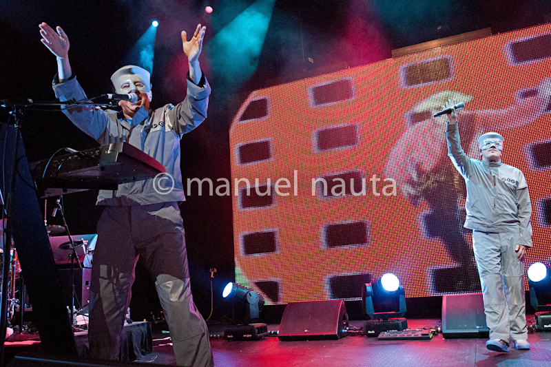 Bob Casale with Devo in Austin Texas 3/27/2011