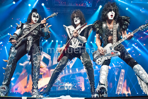 KISS - Gene Simmons, Tommy Thayer, Paul Stanley (R) ©Manuel Nauta