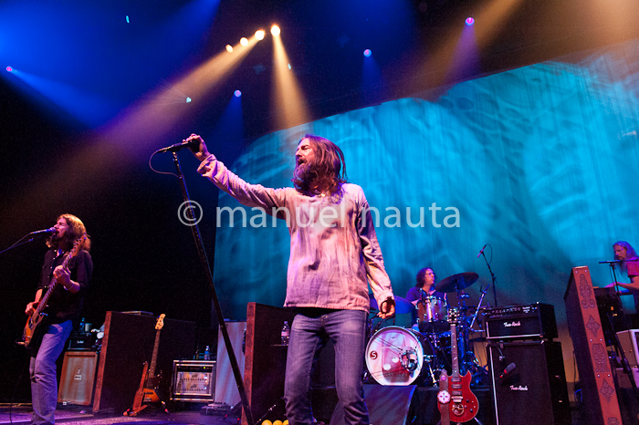 The Black Crowes perform in concert at ACL Live at Moody Theater on September 28, 2013 in Austin, Texas.