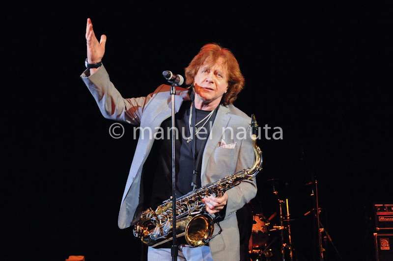 Singer Eddie Money performs in concert at the Aztec Theater on February 16, 2014 in San Antonio, Texas - USA. © Manuel Nauta