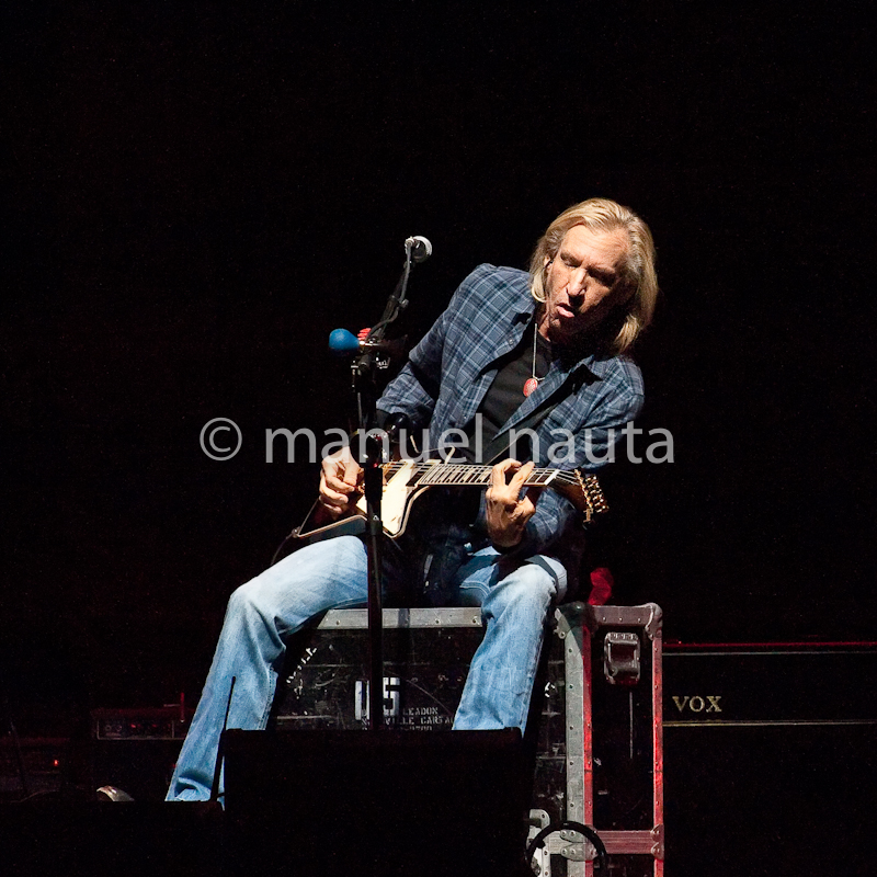 Joe Walsh with the Eagles perform in concert on the "History Of The Eagles" tour at the Toyota Center on February 21, 2014 in Houston, Texas - USA