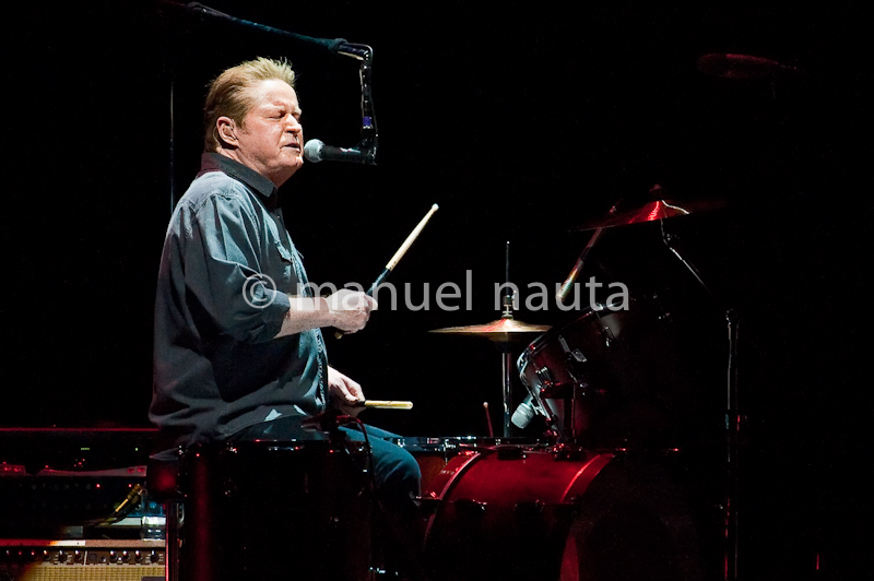 Don Henley with the Eagles performs in concert on the "History Of The Eagles" tour at the Toyota Center on February 21, 2014 in Houston, Texas - USA