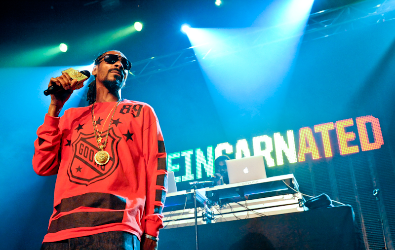Rapper Cordozar Calvin Broadus Jr. known by his stage names as Snoop Dogg and Snoop Lion on his Reincarnation Tour performs in concert during the SXSW Music Festival at Emo's on March 11, 2014 in Austin, Texas - USA. (photo @ Manuel Nauta)