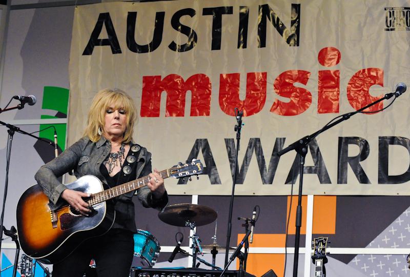 Lucinda Williams at the Austin Music Awards during SXSW on March 12, 2014 in Austin, Texas - USA. © Manuel Nauta