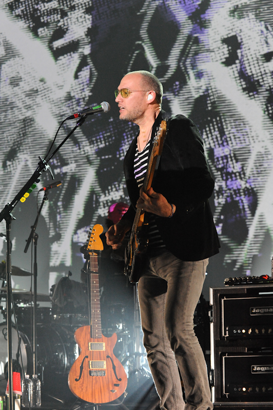 Scott Devendorf of The National performs in concert at ACL Live at Moody Theater / Photo © Manuel Nauta