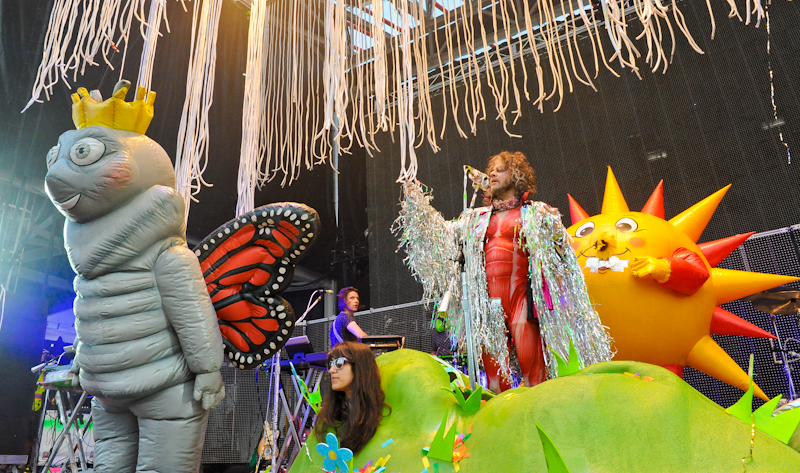 Wayne Coyne of the Flaming Lips  / Photo © Manuel Nauta