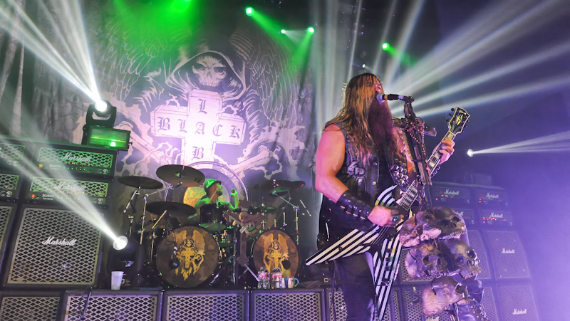 Zakk Wylde with Black Label Society at Emo's in Austin, Texas / Photo © Manuel Nauta