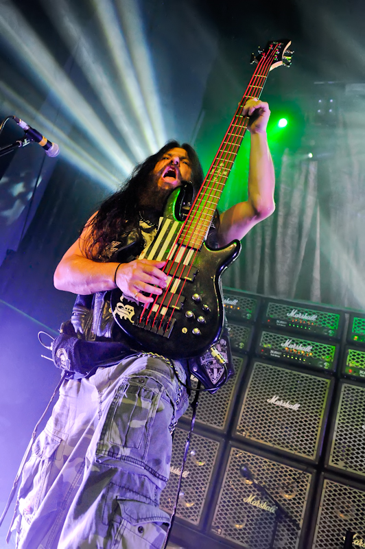 John DeServio with Black Label Society / Photo © Manuel Nauta