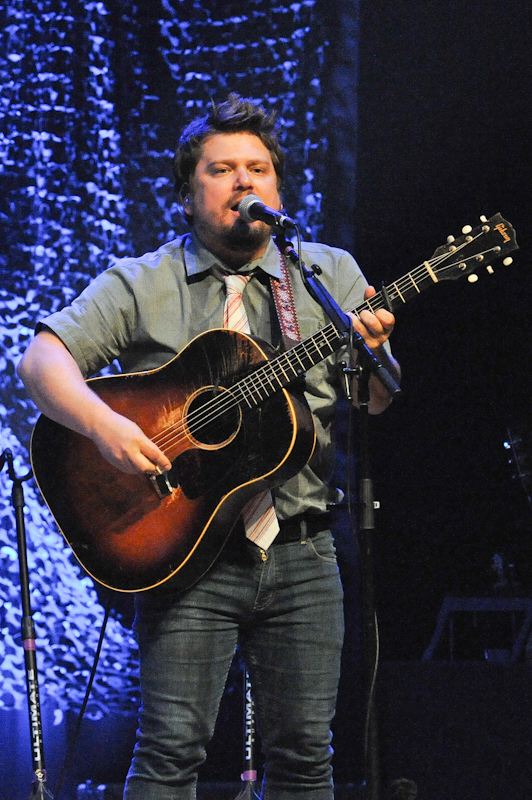 Sean Watkins of Nickel Creek in concert at ACL Live / Photo © Manuel Nauta