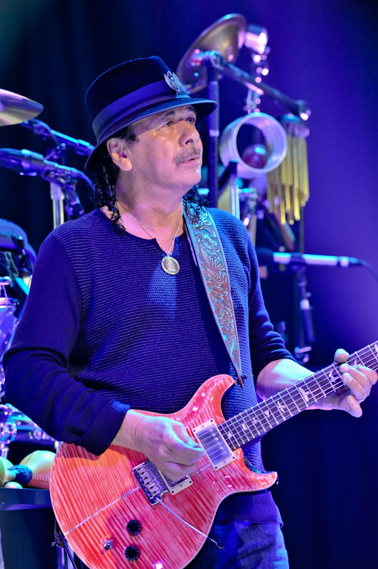 Carlos Santana at ACL Live at Moody / Photo © Manuel Nauta