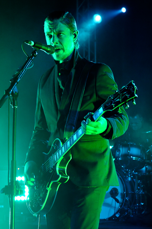Paul Banks with Interpol in concert during an ACL (Austin City Limits) Music Festival Late Night Show at Stubb's on October 5, 2014 in Austin, Texas. / Photo © Manuel Nauta