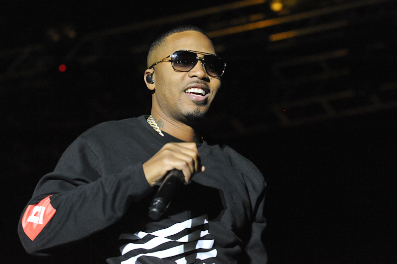 Nasir bin Olu Dara Jones, known as Nas, performs in concert during Day 2 of FunFunFun Fest at Auditorium Shores on November 8, 2014 in Austin, Texas. Photo © Manuel Nauta