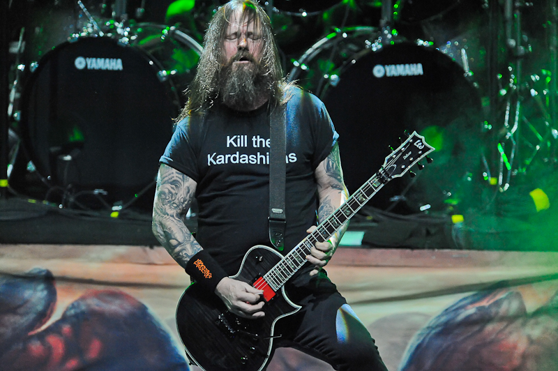 Gary Holt of Exodus performs in concert at ACL Live on November 18, 2014 in Austin, Texas. Photo © Manuel Nauta