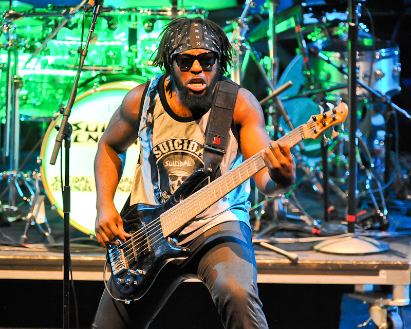 Michael Morgan performs in concert with Suicidal Tendencies at ACL Live on November 18, 2014 in Austin, Texas. Photo © Manuel Nauta