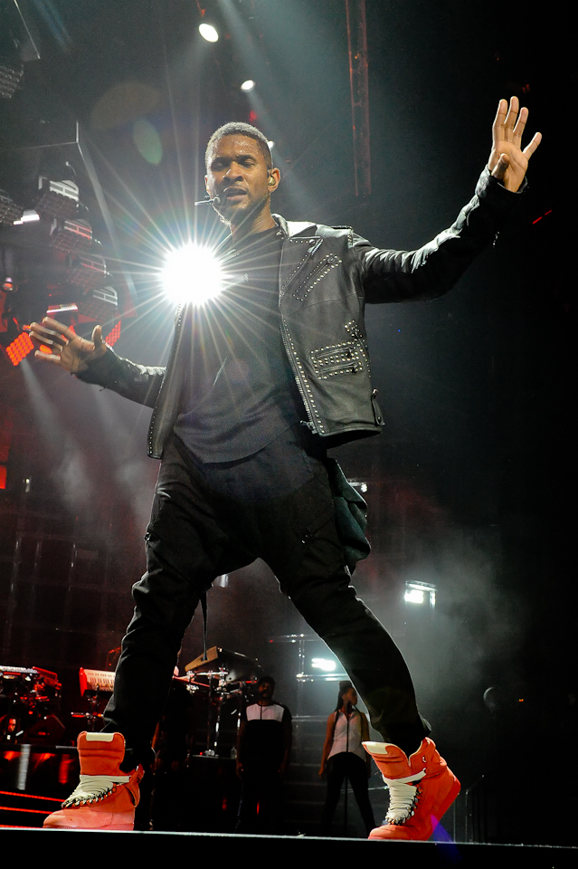 Usher - The UR Experience tour, Houston. Photo @ Manuel Nauta