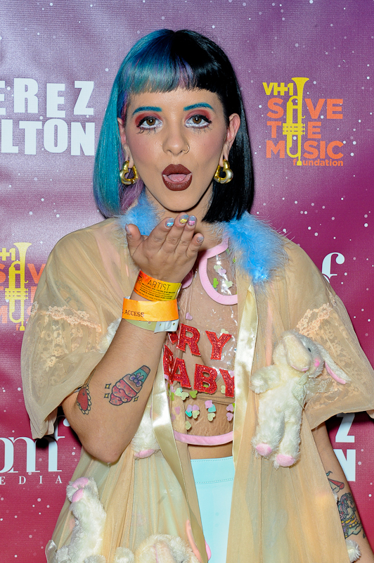 Melanie Martinez poses backstage during Perez Hilton's One Night in Austin at Austin Music Hall on March 21, 2015 in Austin, Texas. Photo © Manuel Nauta