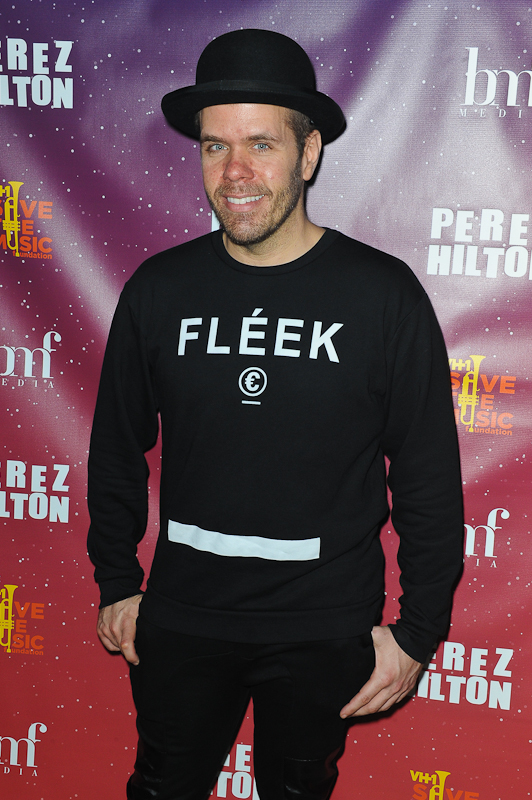 Perez Hilton poses backstage during Perez Hilton's One Night in Austin at Austin Music Hall on March 21, 2015 in Austin, Texas. Photo © Manuel Nauta