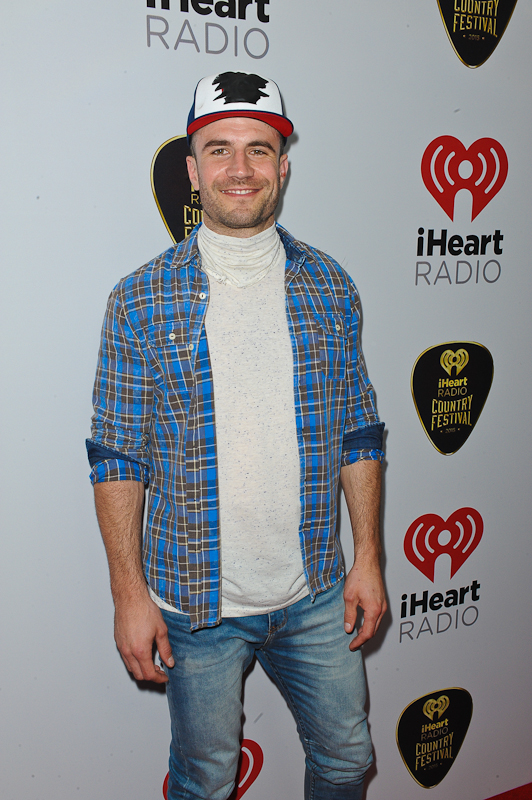 Singer Sam Hunt poses backstage at the 2015 iHeartRadio Country Festival at The Frank Erwin Center on May 2, 2015 in Austin, Texas. Photo © Manuel Nauta