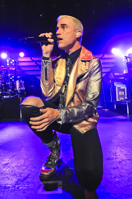 Tyler Glenn of Neon Trees performs in concert at Emo's on June 17, 2015 in Austin, Texas. Photo © Manuel Nauta
