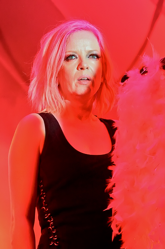 Shirley Manson of the band Garbage performs in concert at Stubb's on October 14, 2015 in Austin, Texas. Photo © Manuel Nauta