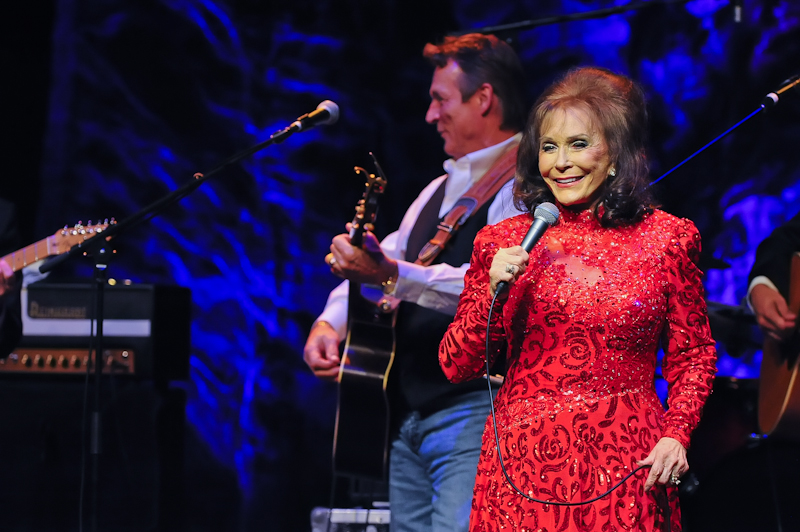 Loretta Lynn in concert at ACL Live at Moody Theater on October 18, 2015 in Austin, Texas. Photo by Manuel Nauta