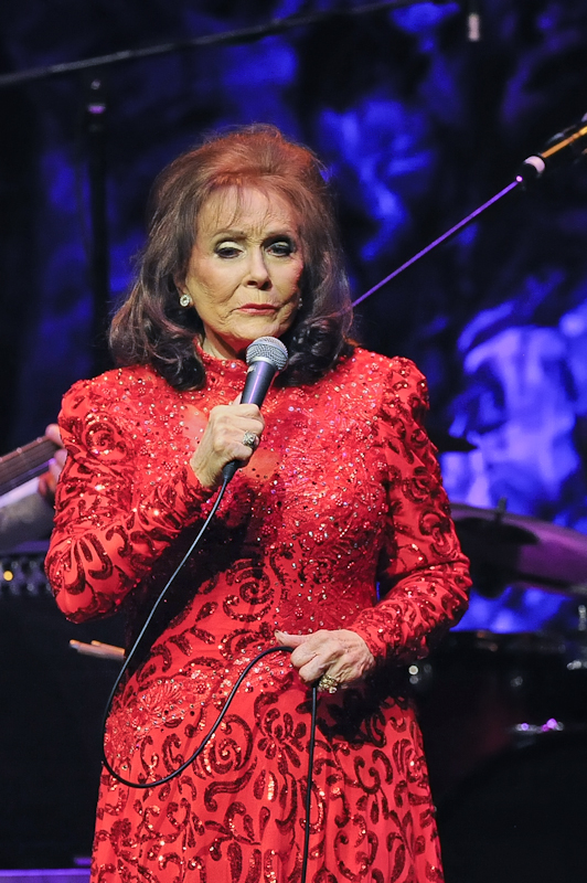 Loretta Lynn in concert at ACL Live at Moody Theater on October 18, 2015 in Austin, Texas. Photo © Manuel Nauta