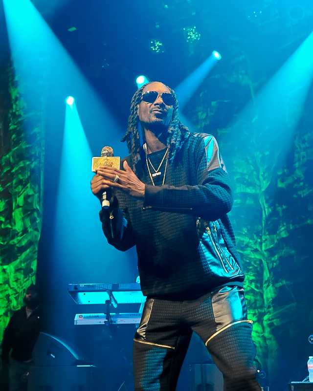 Calvin Cordozar Broadus, Jr. known as Snoop Dogg performs in concert at ACL Live at Moody Theater on October 23, 2015 in Austin, Texas. Photo © Manuel Nauta