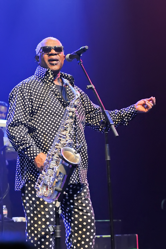 Dennis Thomas of Kool and The Gang performs in concert at ACL Live on January 29, 2016 in Austin, Texas. Photo © Manuel Nauta