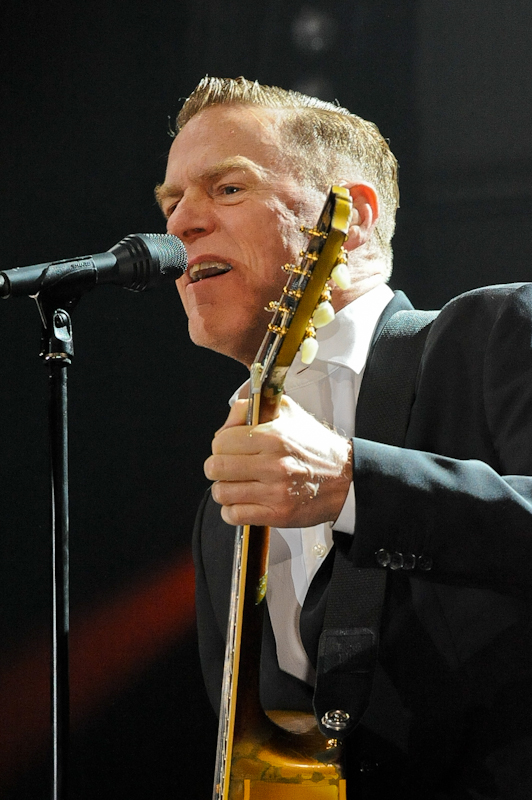 Bryan Adams in concert at Cedar Park Center on April 11, 2016 in Cedar Park, TX. Photo © Manuel Nauta