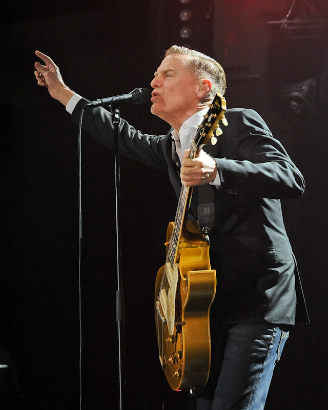 Bryan Adams in concert at Cedar Park Center on April 11, 2016 in Cedar Park, TX. Photo © Manuel Nauta