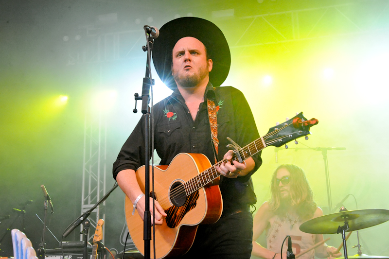 Paul Cauthen performs onstage at Stubb's on May 21, 2016 in Austin, Texas. Photo © Manuel Nauta