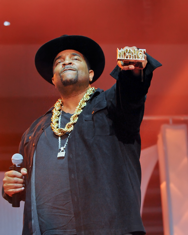 Sir Mix-a-Lot performs onstage as part of '(Baby Got) Back to the 90's ' at the HEB Center on July 22, 2016 in Cedar Park, Texas. Photo © Manuel Nauta