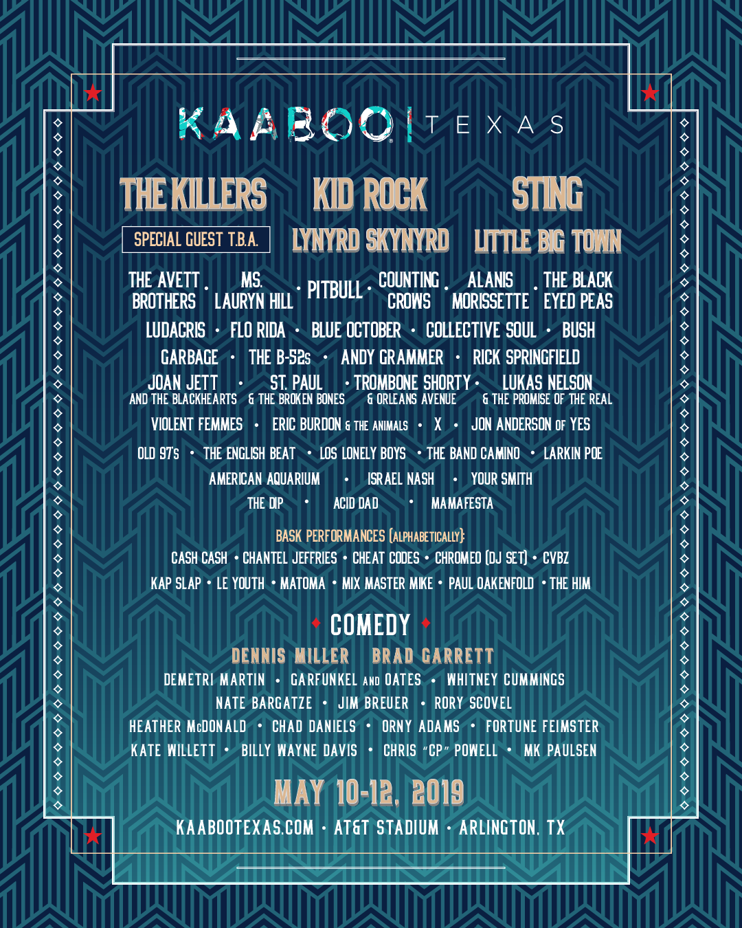 KABOO Festival 2019 Texas