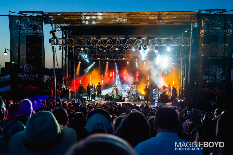 Boy George with Culture Club / Photo © Maggie Boyd