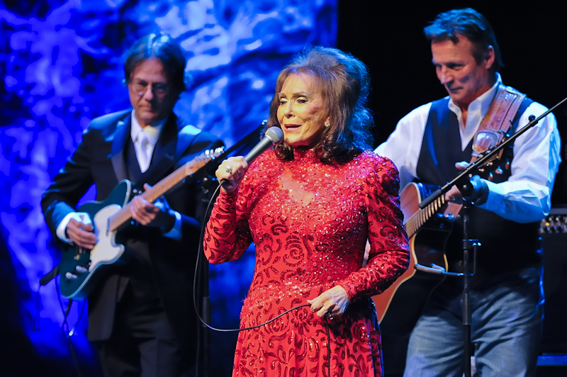 Loretta Lynn in concert at ACL Live at Moody Theater on October 18, 2015 in Austin, Texas. Photo © Manuel Nauta
