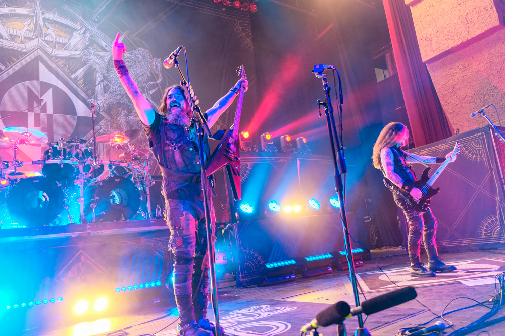 Machine Head perform at The Aztec Theatre in San Antonio, TX - USA