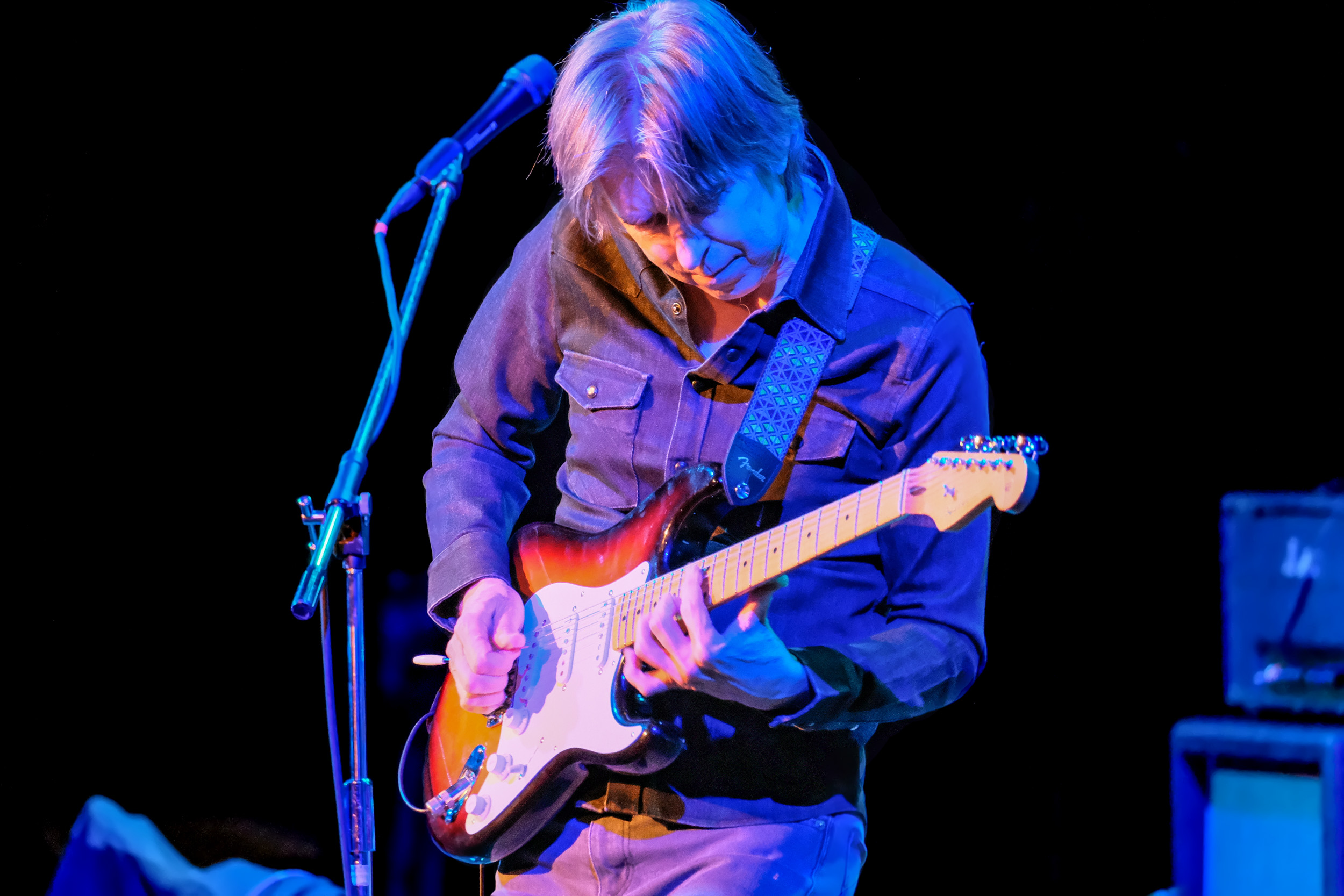 Eric Johnson performs in concert on his tour Classics: Present and Past at The Aztec Theatre on January 30, 2020 in San Antonio, Texas. Photo © Manuel Nauta