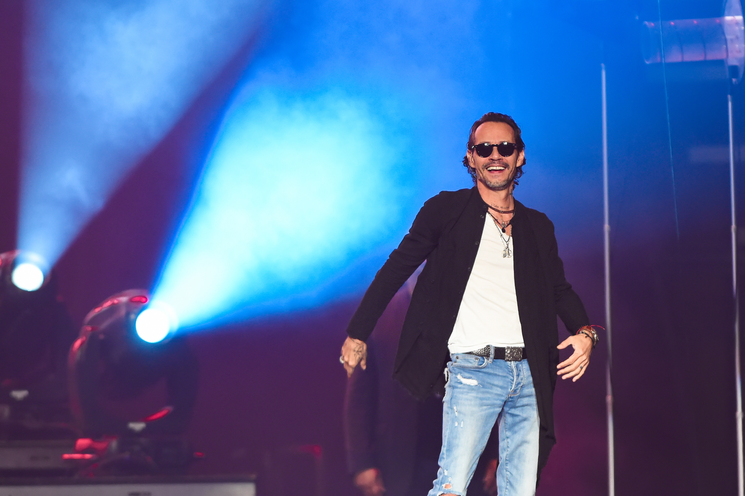 Marc Anthony in concert on the 2020 OPUS tour at the H.E.B. Center on March 1, 2020 in Cedar Park, Texas. Photo © Manuel Nauta