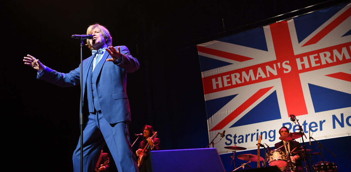 Peter Noone performs in concert with Herman's Hermits at The Tobin Center for the Performing Arts on September 19, 2020 in San Antonio, Texas. This was a socially distancing show during the COVID-19 pandemic. Photo © Manuel Nauta