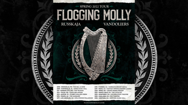 flogging molly tour 2022 opening act
