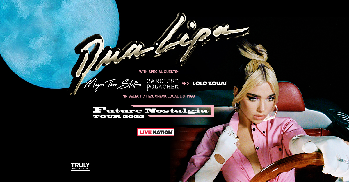 DUA LIPA Announces North American Future Nostalgia Tour Rock 'N' Roll